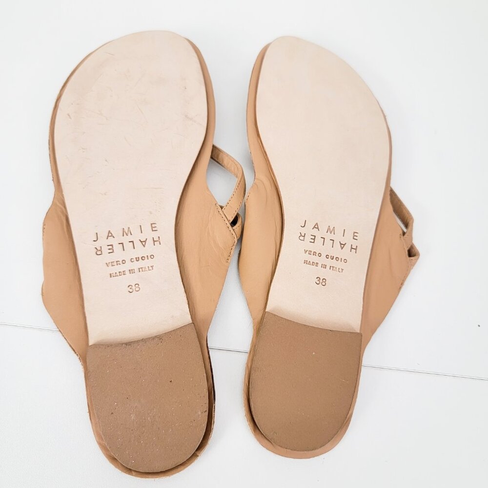 Jamie Haller The Thong Sandal in Bare 38 8 - Picture 7 of 8